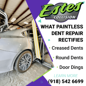Paintless dent repair service in Miami, OK by Estes Collision – removing dents without repainting