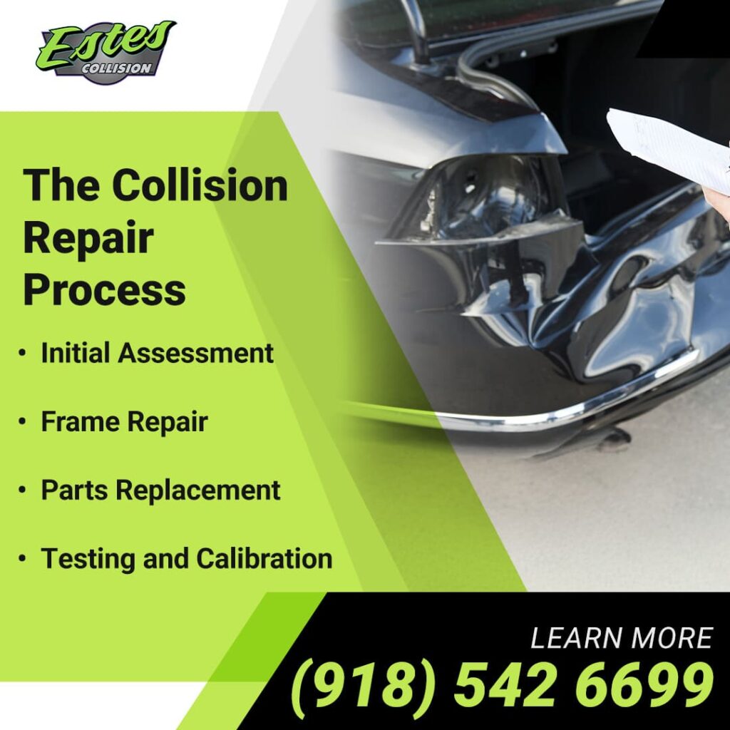 the collision repair process