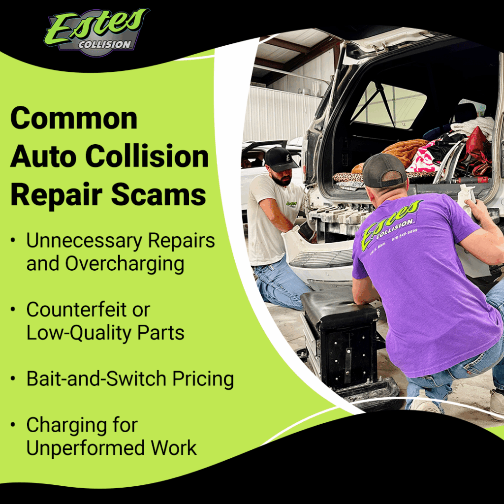 Common Auto Collision Repair Scams