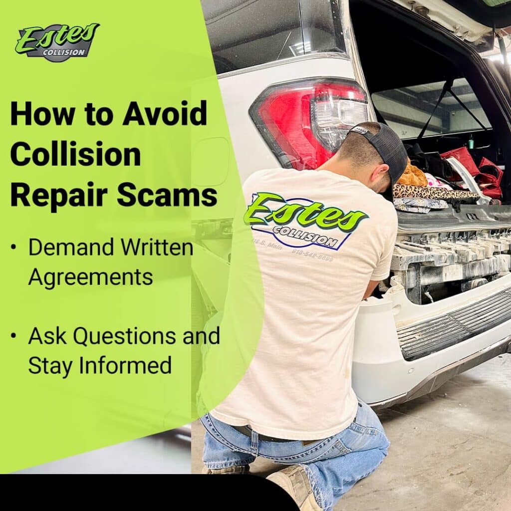How to Avoid Collision Repair Scams
