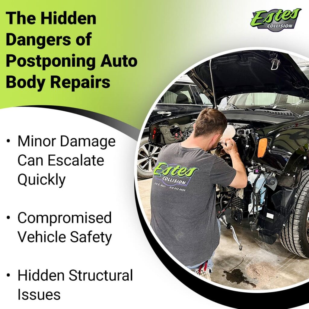 The hidden dangers of postponing auto body repairs
