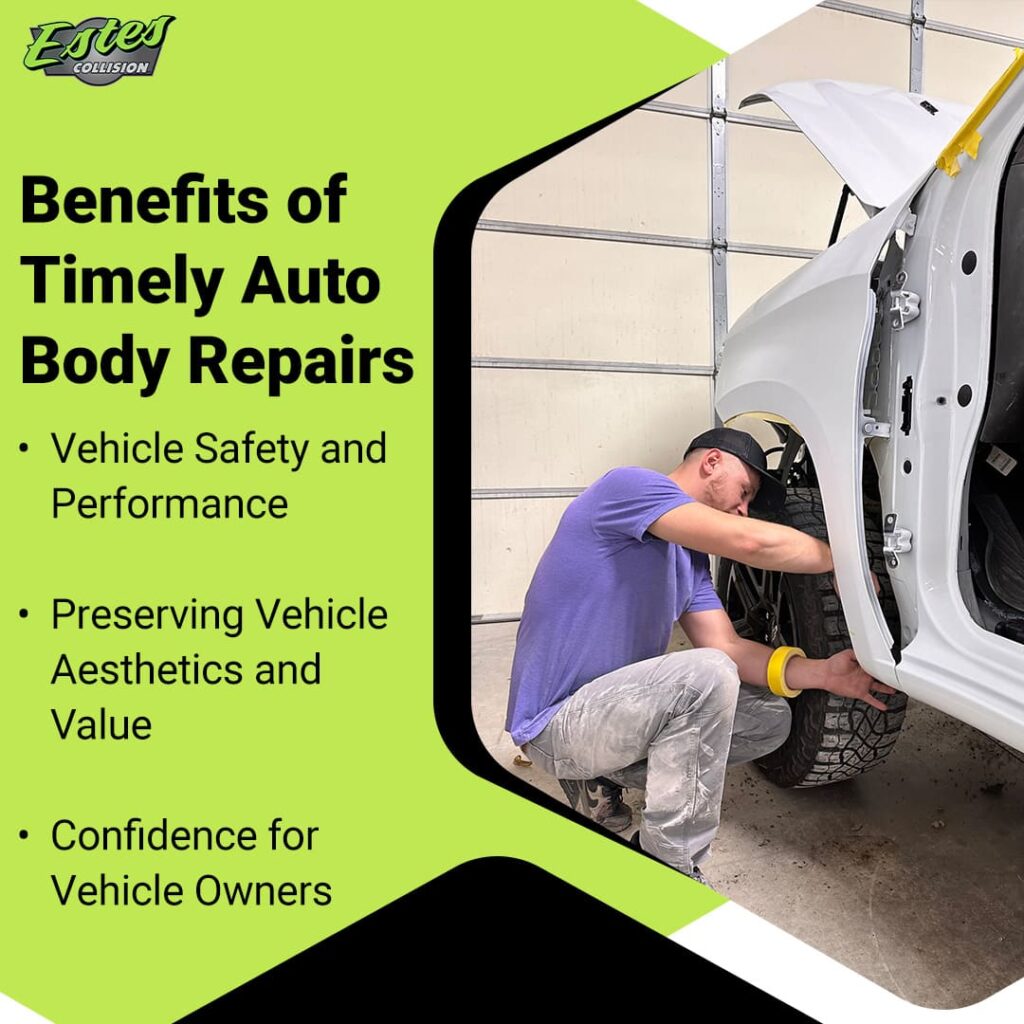 Benefits of timely auto body repairs