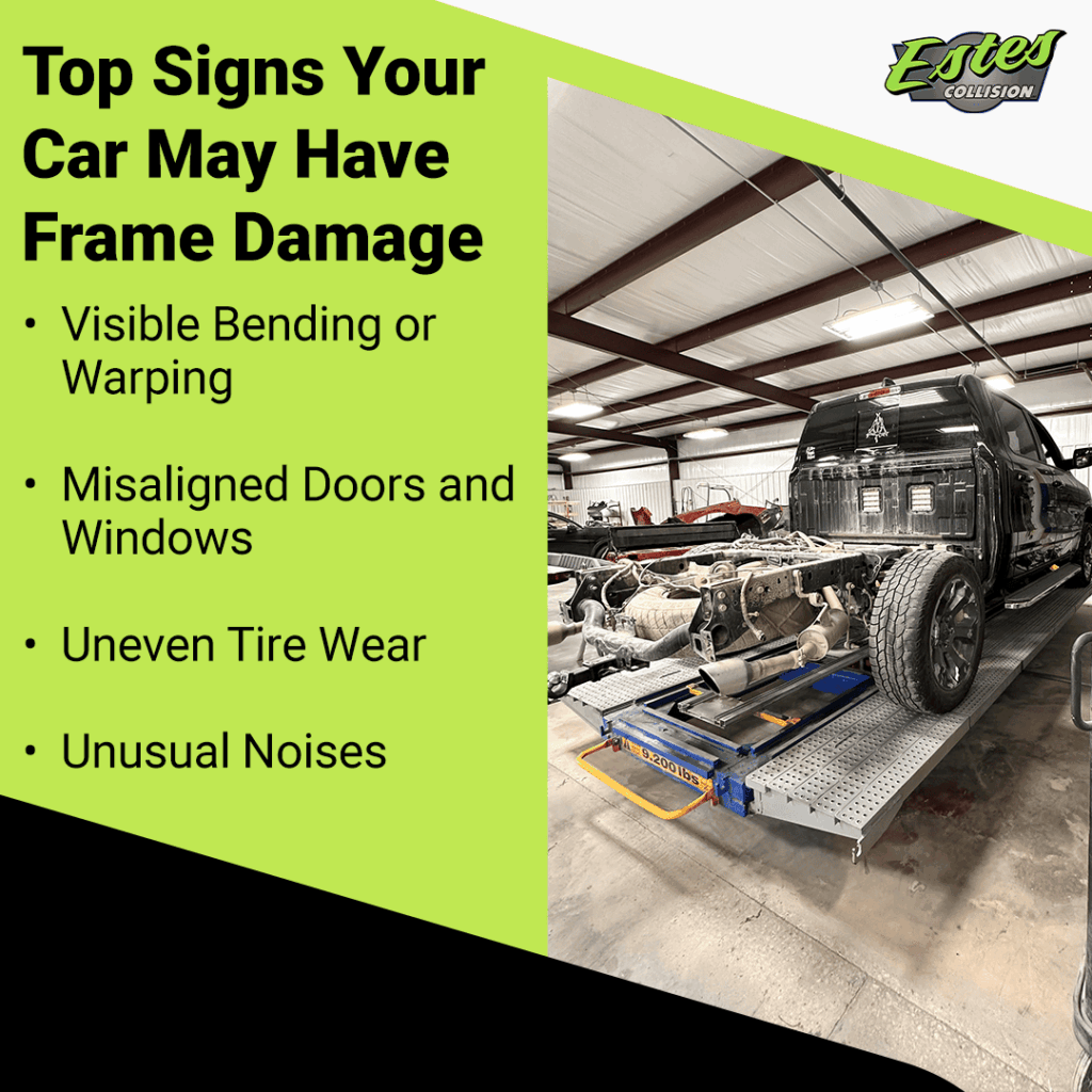 Top signs your car may have frame damage