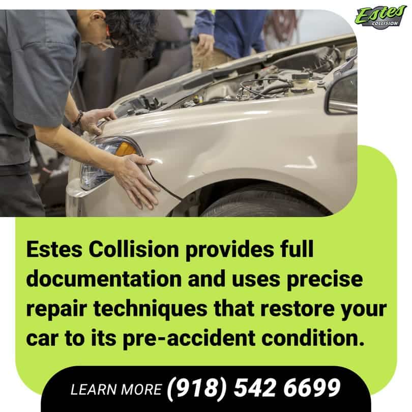 Restoring car to its pre-accident condition