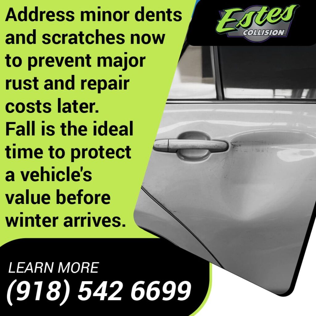 minor dents and scratches
