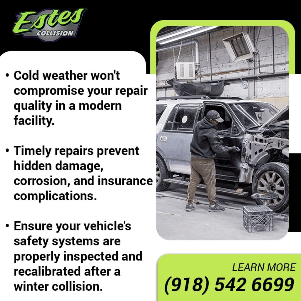 Should You Get Collision Repair in Miami, OK, During Cold Weather
